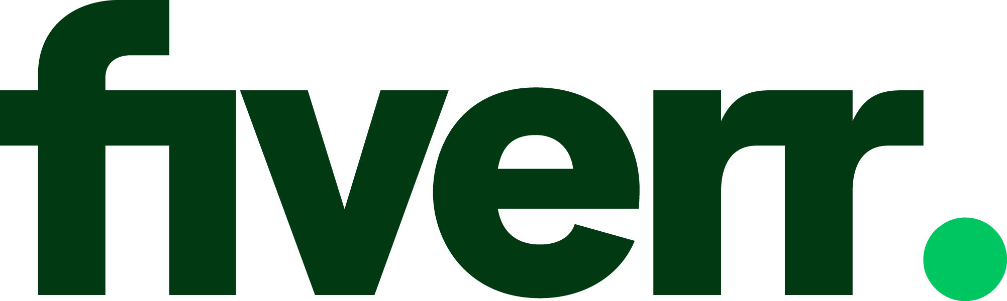Fiverr logo.