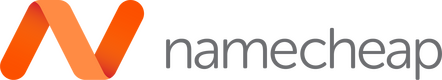 Namecheap logo.