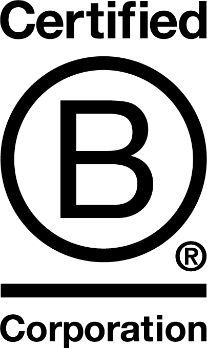 B Corp logo.